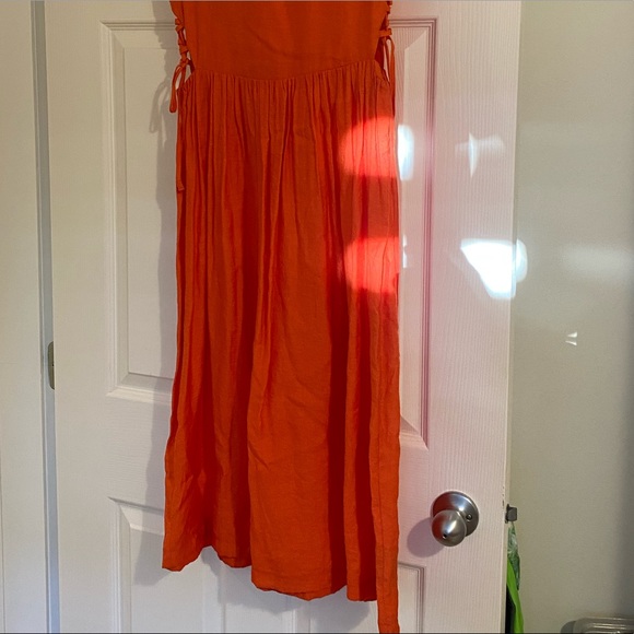 Orangey midi dress - Picture 5 of 5